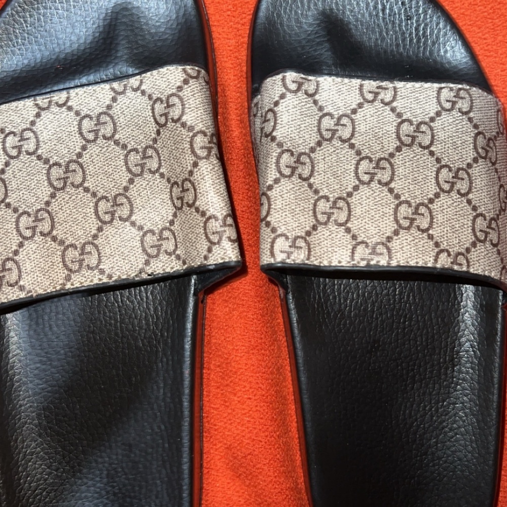 Designer Inspired Gucci Style Slides | Size 11 | Brand New | Luxe Summer Sandals - Picture 3 of 6